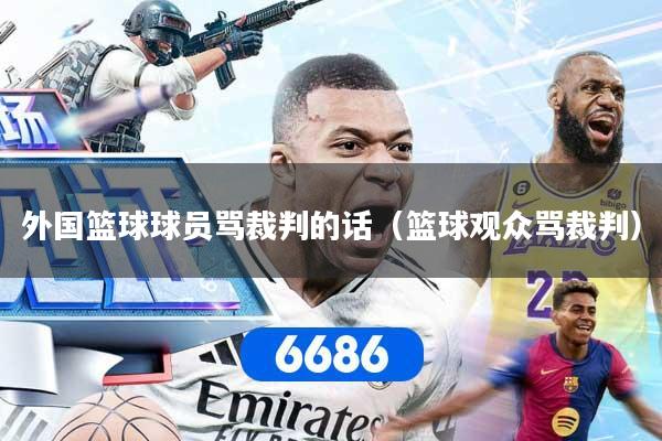外国篮球球员骂裁判的话（篮球观众骂裁判）